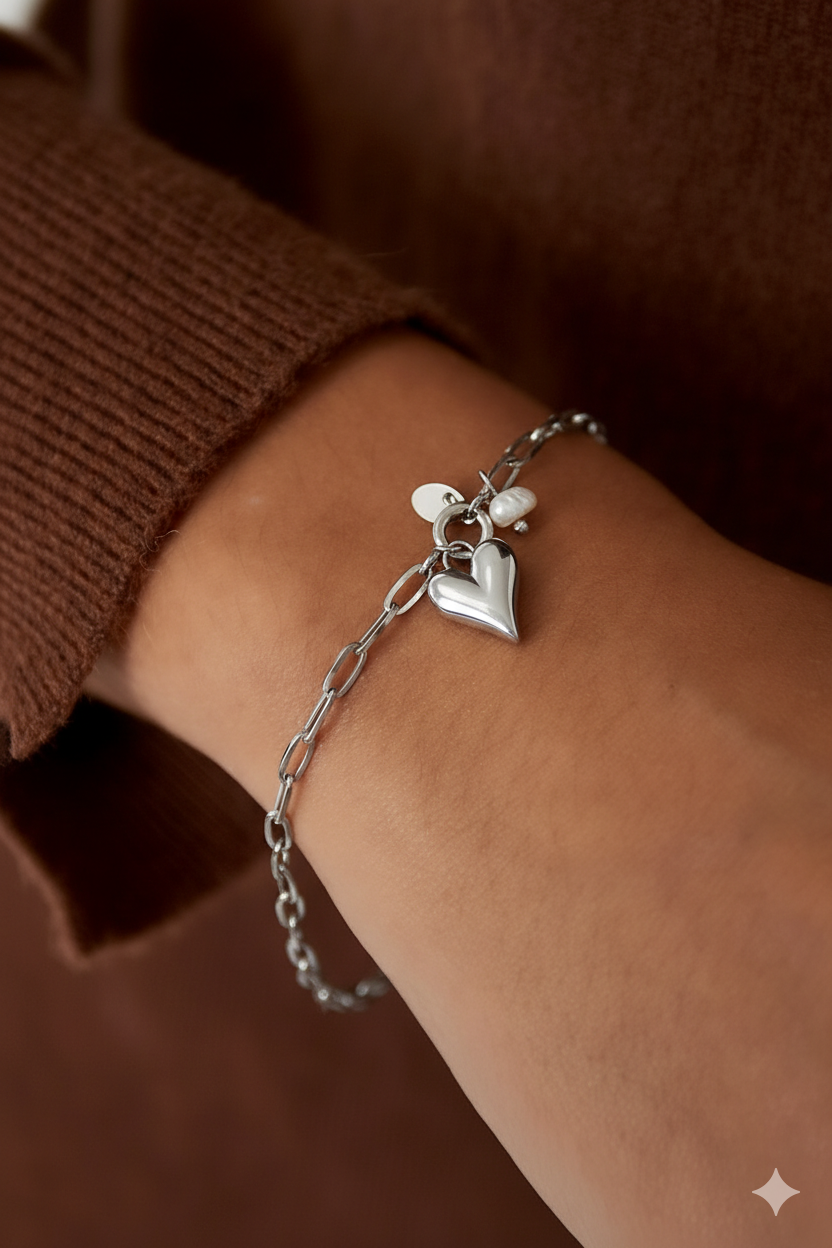 Armband | J'adore | Zilver
