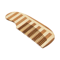 Borstelset | Stripe | Naturel & walnut