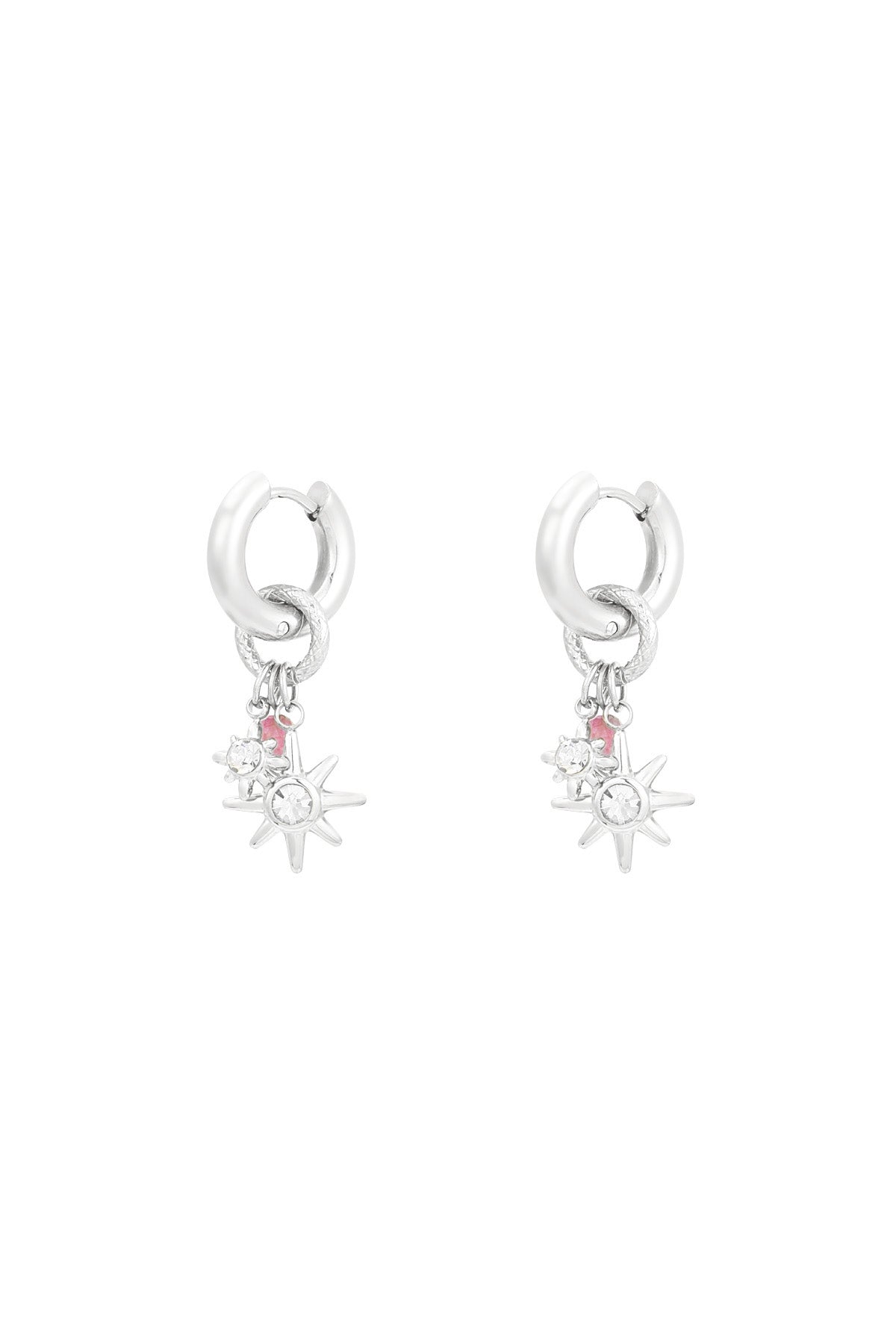 earrings pink starlight