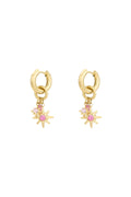 earrings pink starlight