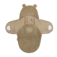Wikkeldeken | Teddy bear | Warm bruin