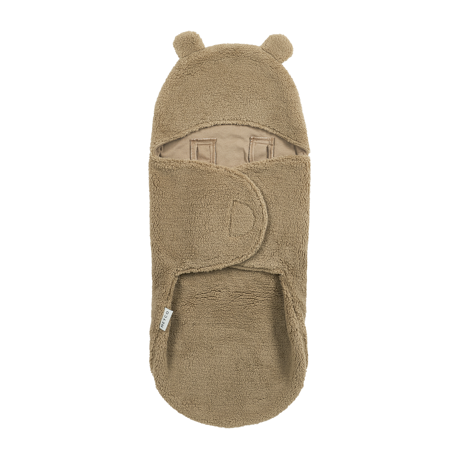 Wikkeldeken | Teddy bear | Warm bruin