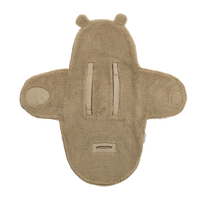 Wikkeldeken | Teddy bear | Warm bruin