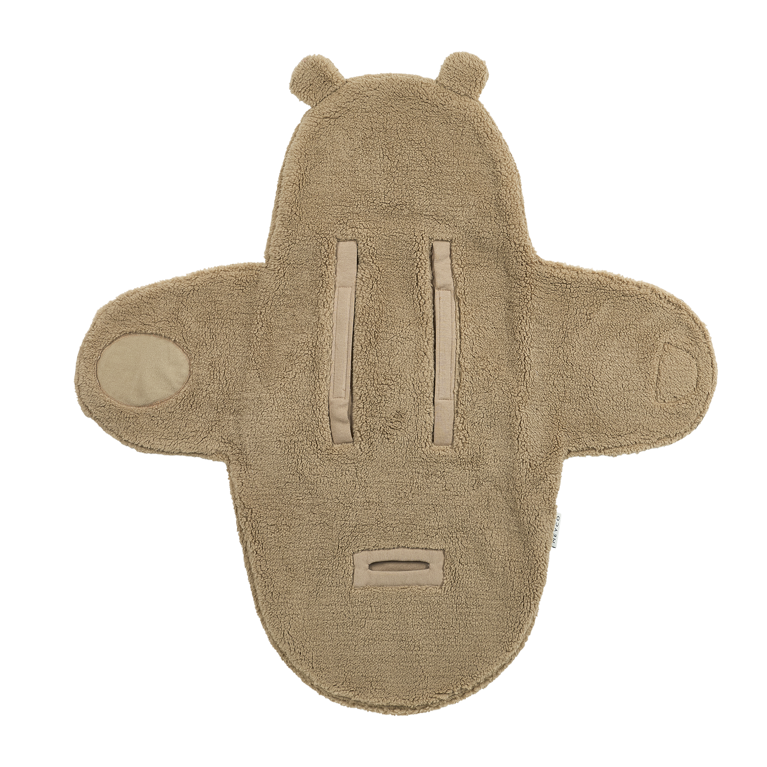 Wikkeldeken | Teddy bear | Warm bruin