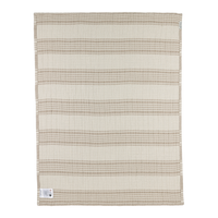 Wiegdeken | Pre-washed hydrofiel | Jacquard stripe | Sand