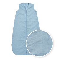Linnen slaapzak | Ongevoerd | Jeans blue | 60 cm