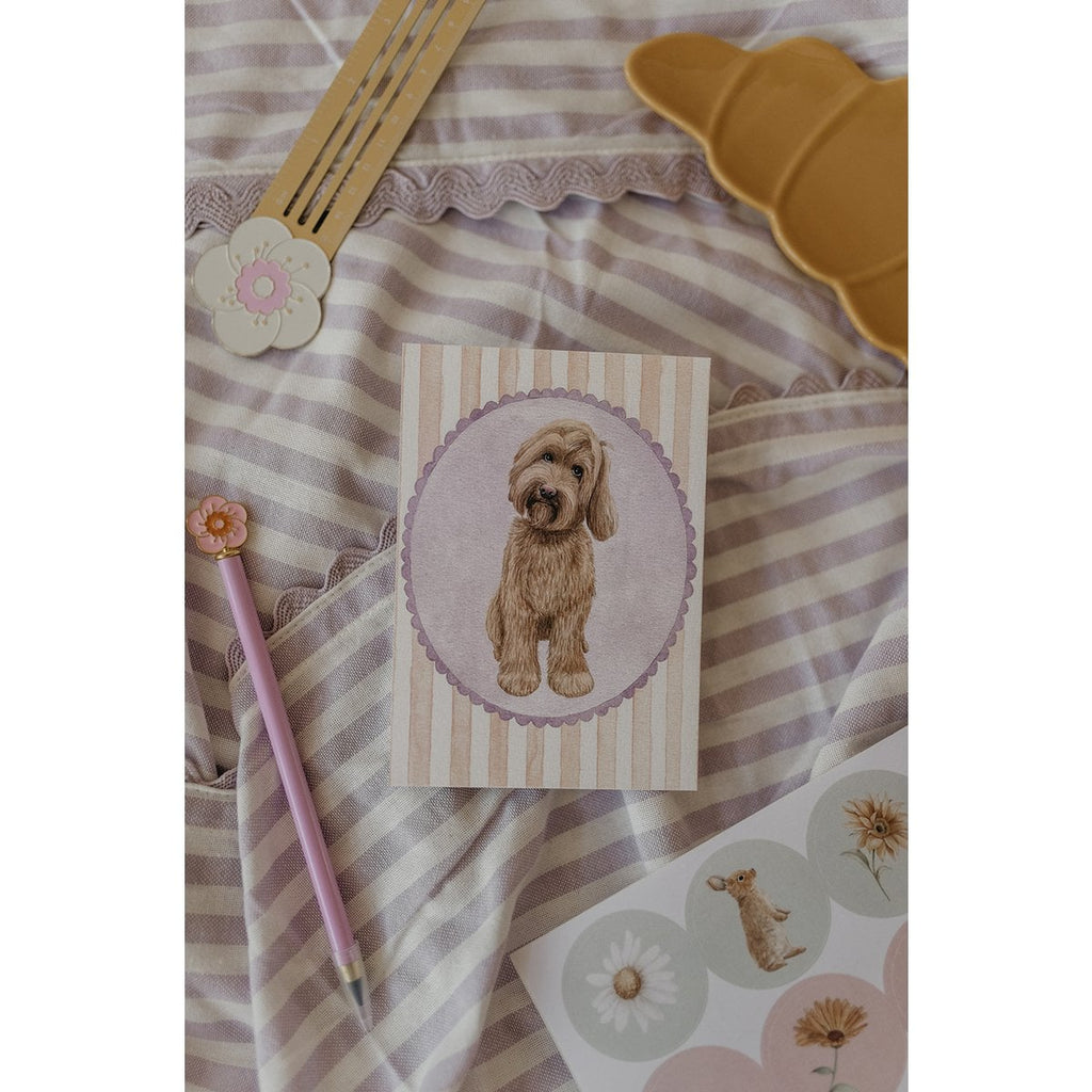 Wenskaart | Labradoodle