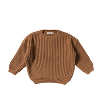 Sweater | Chunky knit | Chipmunk