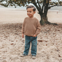 Sweater | Chunky knit | Chipmunk