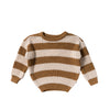 Knitted sweater | Chunky stripe | Smoke