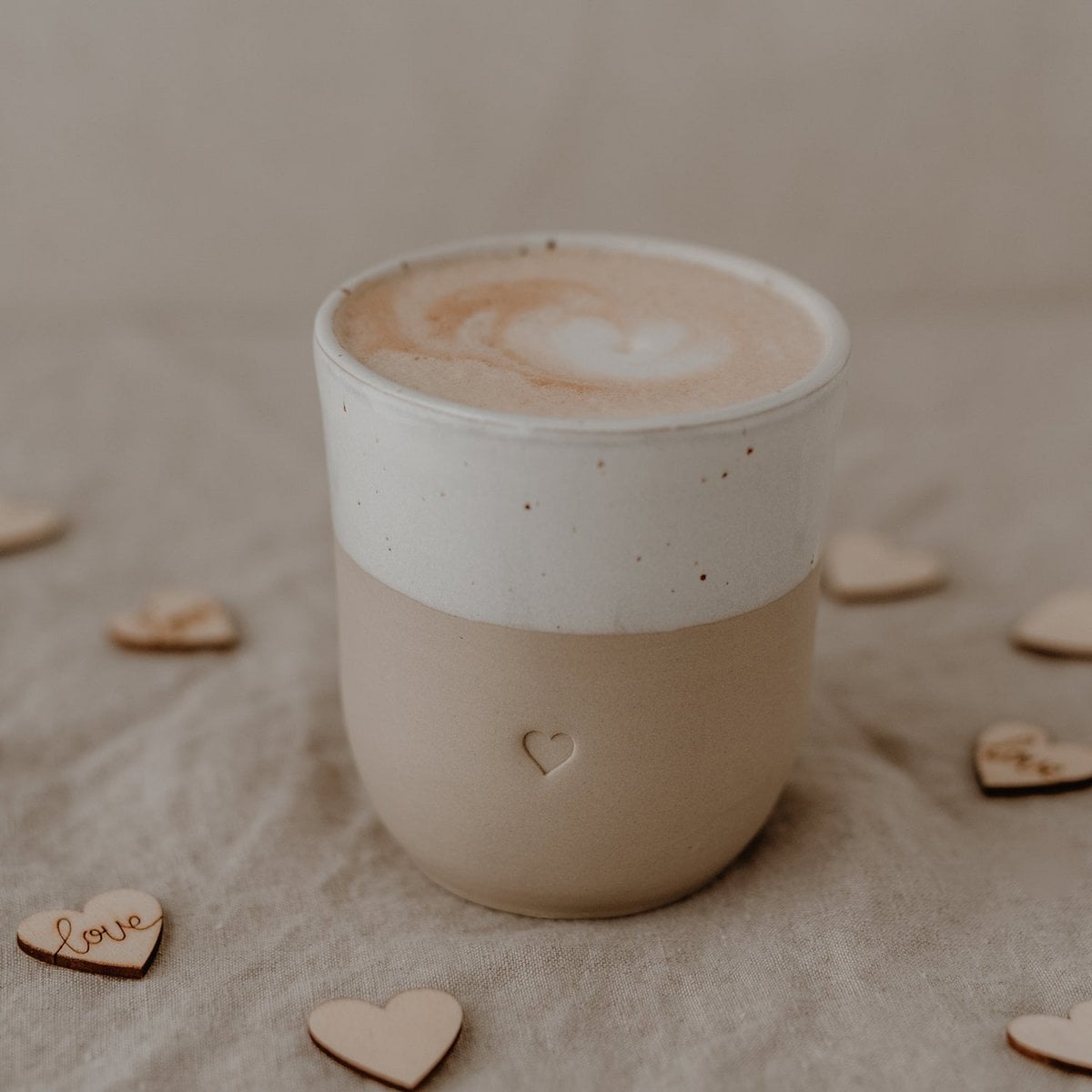 Handgemaakte mok | Hartje