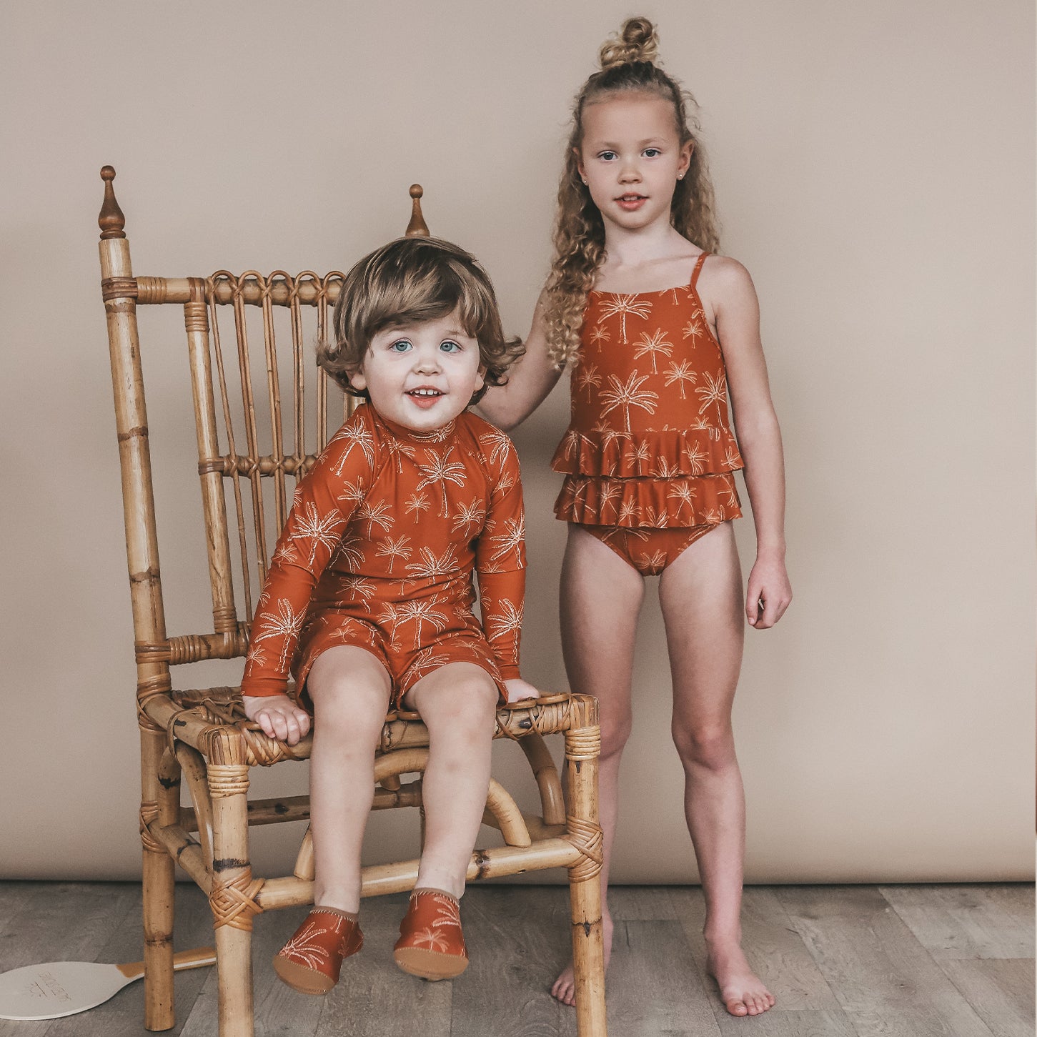 Salted Stories | Zwemshirt voor jongens | Palms