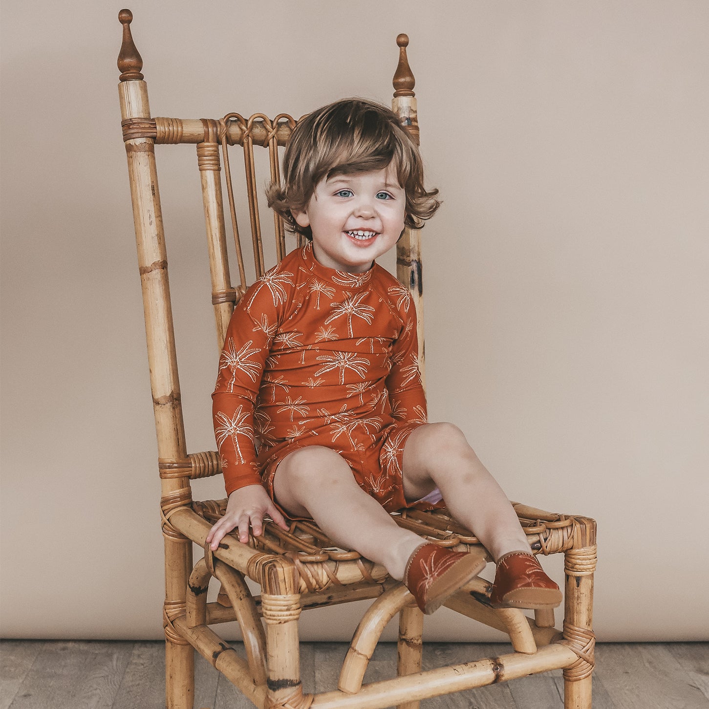 Salted Stories | Zwemshirt voor jongens | Palms
