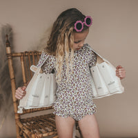 Salted Stories | Zwemvest voor meisjes | Sparkly flowers