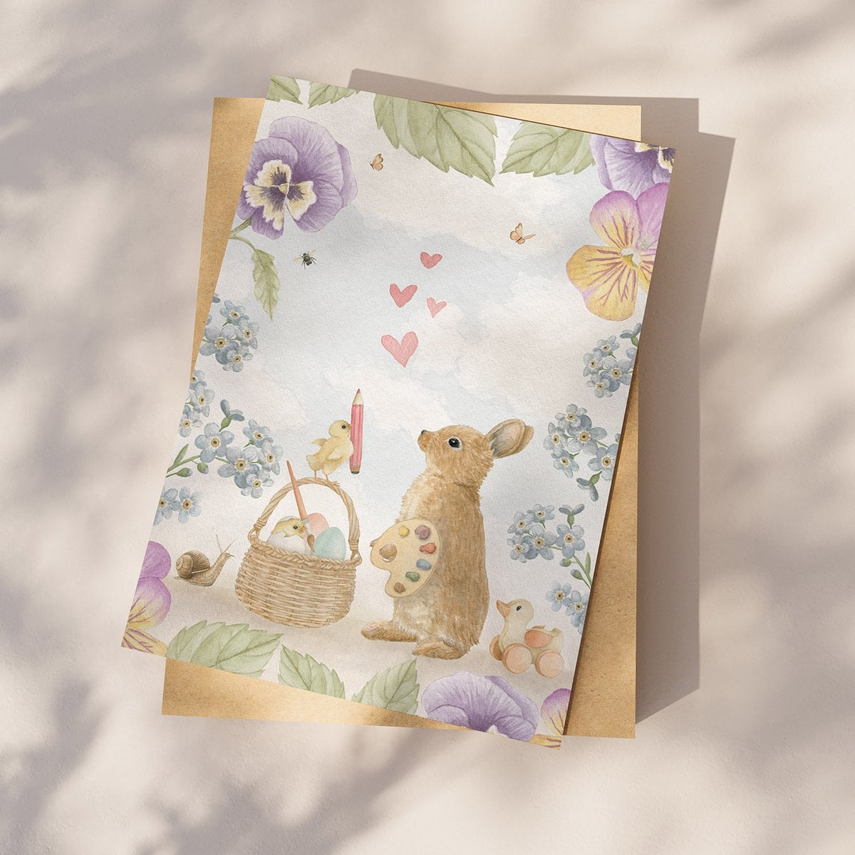 Wenskaart | Lovely spring