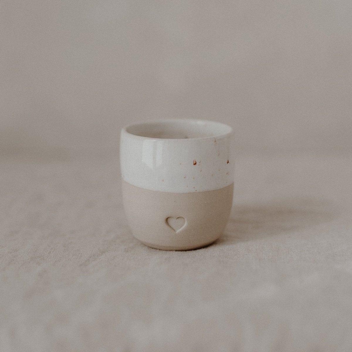 Handgemaakt espressokopje | Hartje