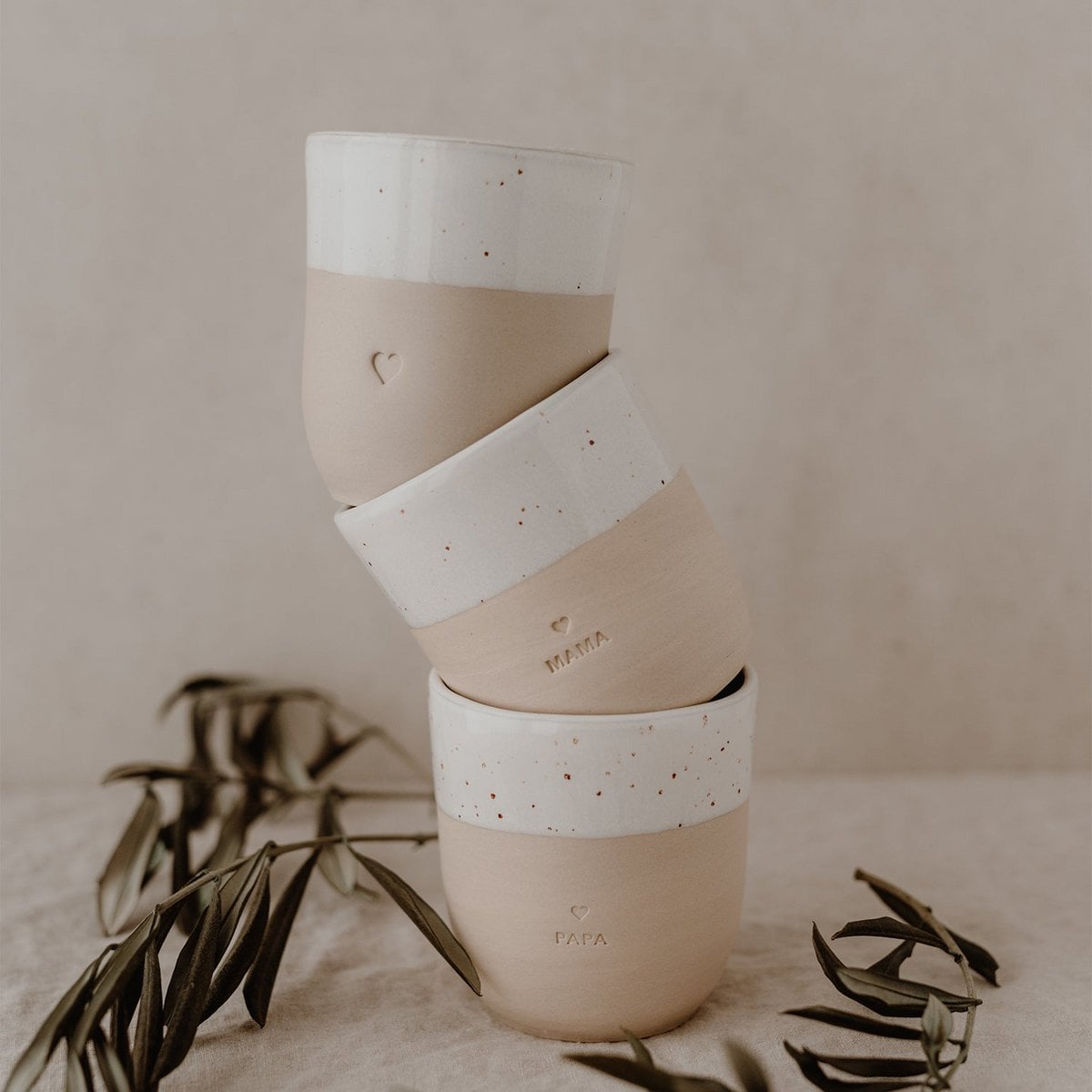 Handgemaakte mok | Hartje