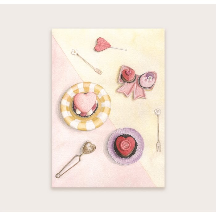 Wenskaart | Love patisserie