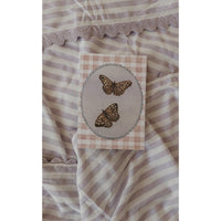 Wenskaart | Vlinder | Bont zandoogje