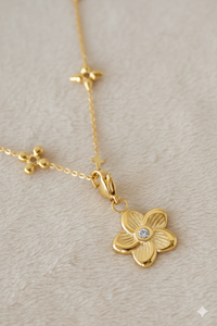 Bedel | Mix & match | Sparkly flower | Goud