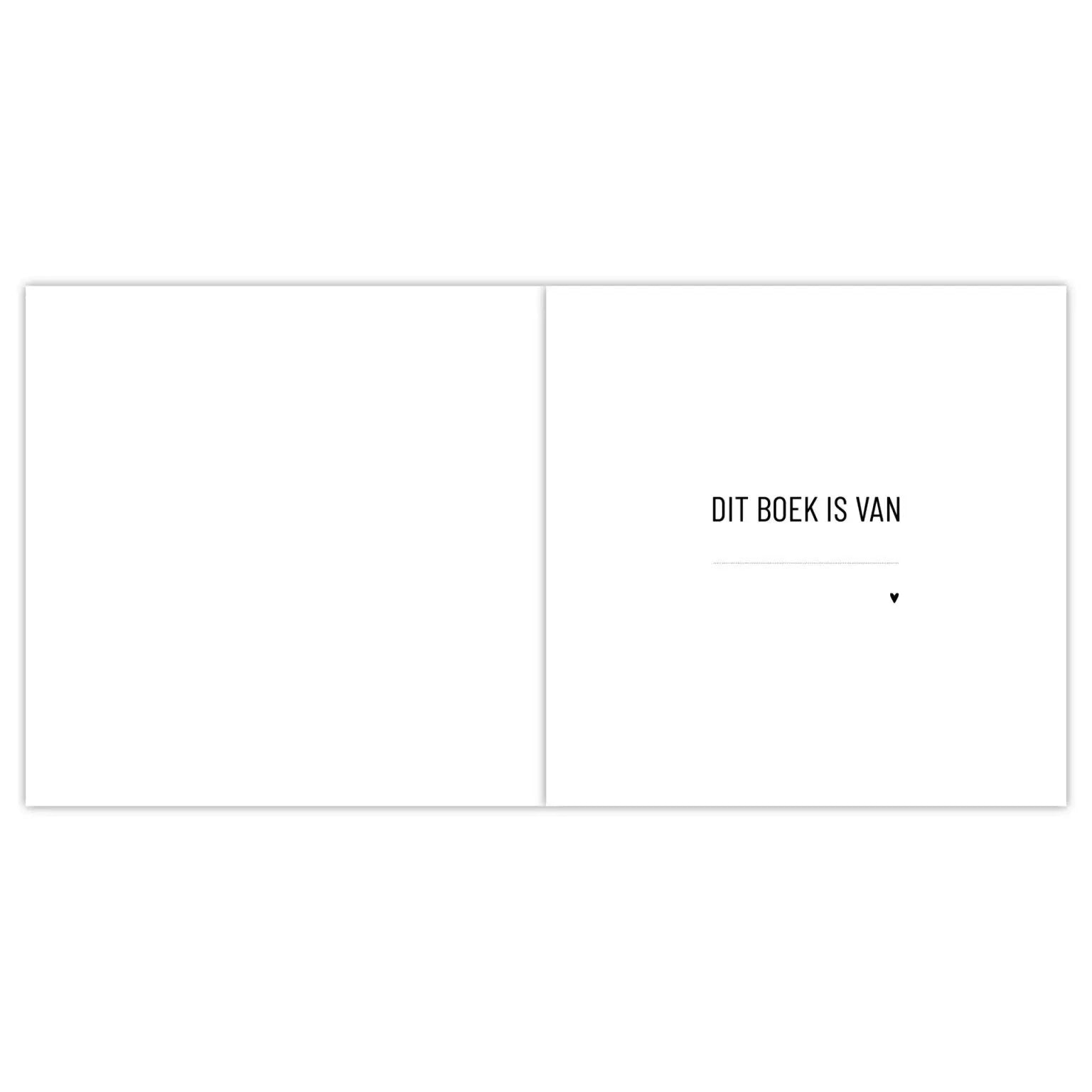 Invulboek | Opgroeiboek | 1 - 4 jaar