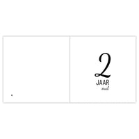 Invulboek | Opgroeiboek | 1 - 4 jaar