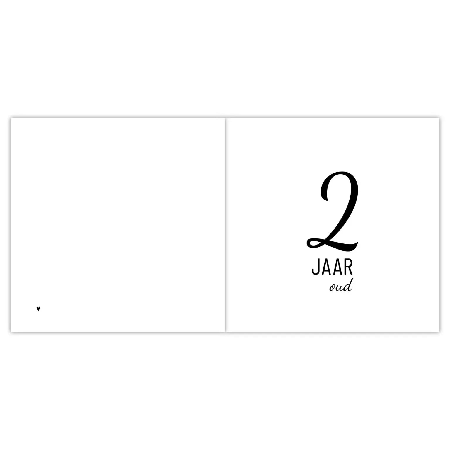 Invulboek | Opgroeiboek | 1 - 4 jaar