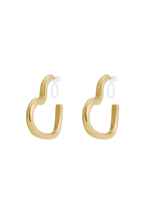 Heart Clip Earrings