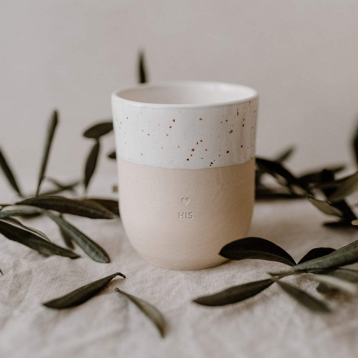 Handgemaakte mok | His