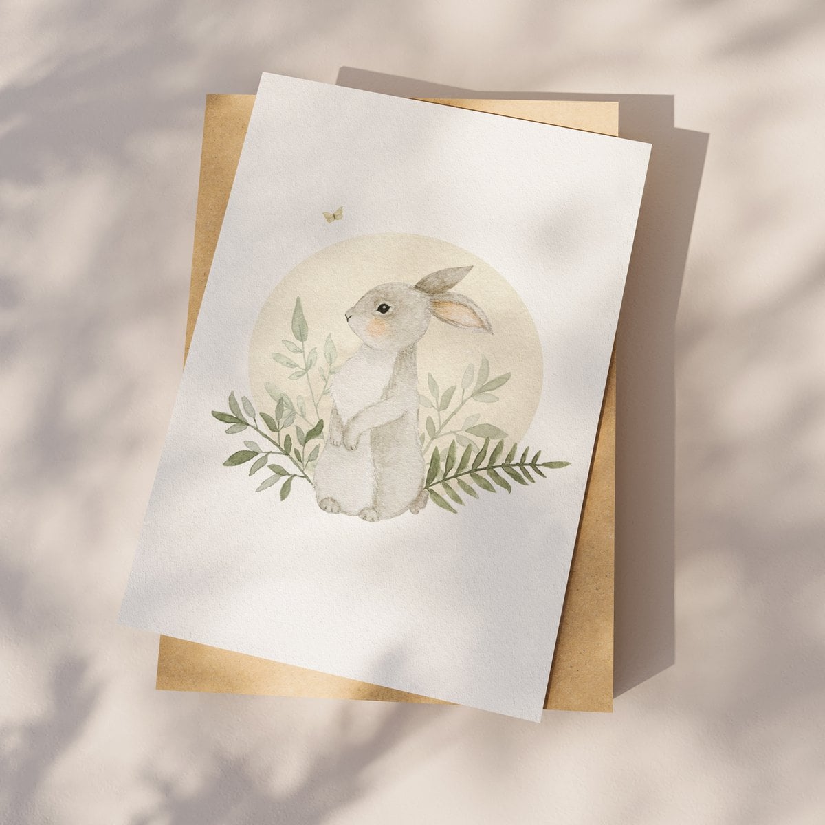 Wenskaart | Konijn