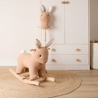 Hobbeldier konijn | Bruin