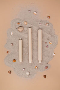 Dikke dinerkaars | Cream