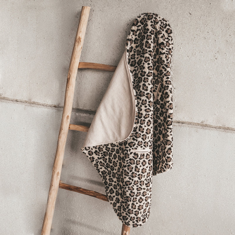 Wikkeldeken | Teddy leopard
