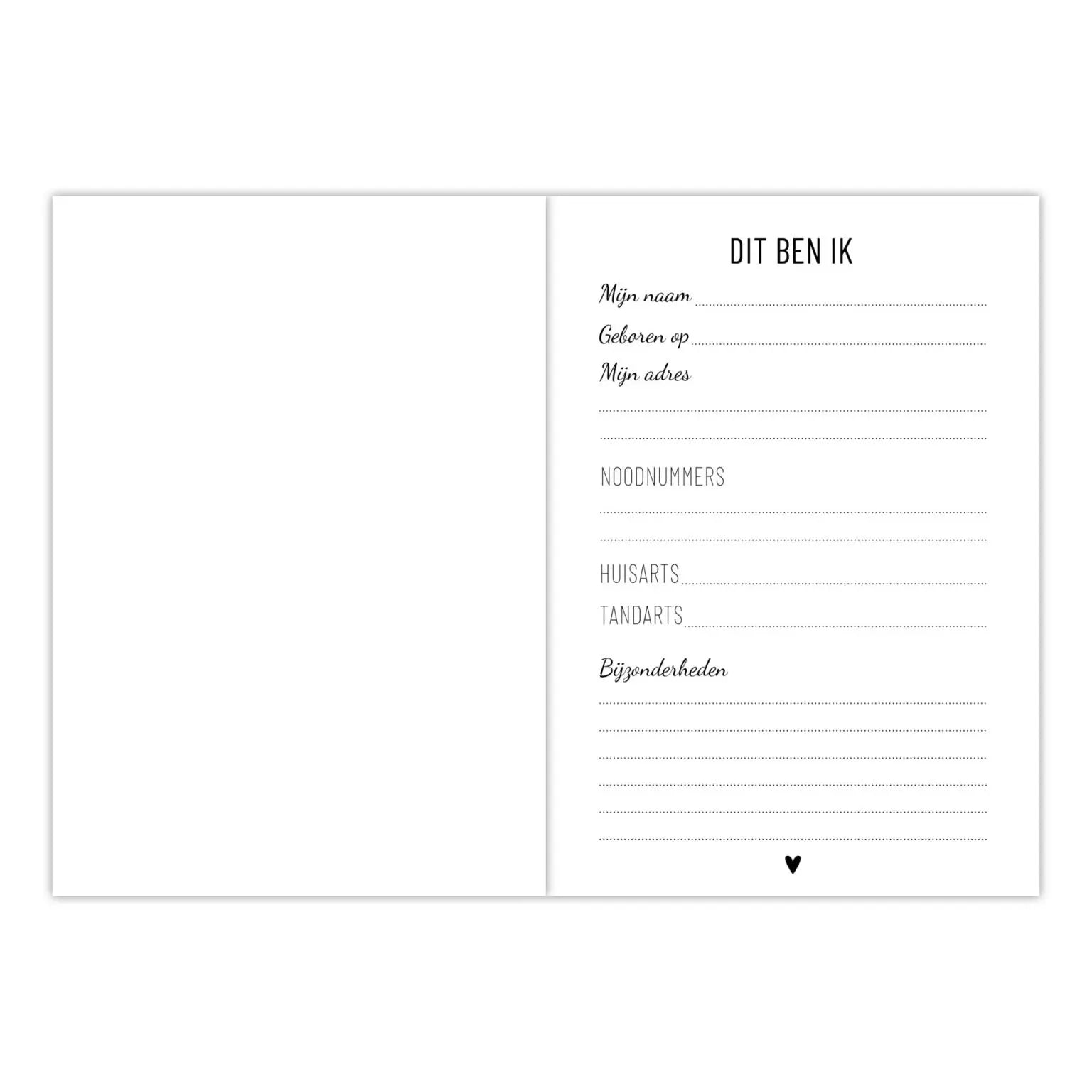 Invulboek | Oppas | Zo was mijn dag