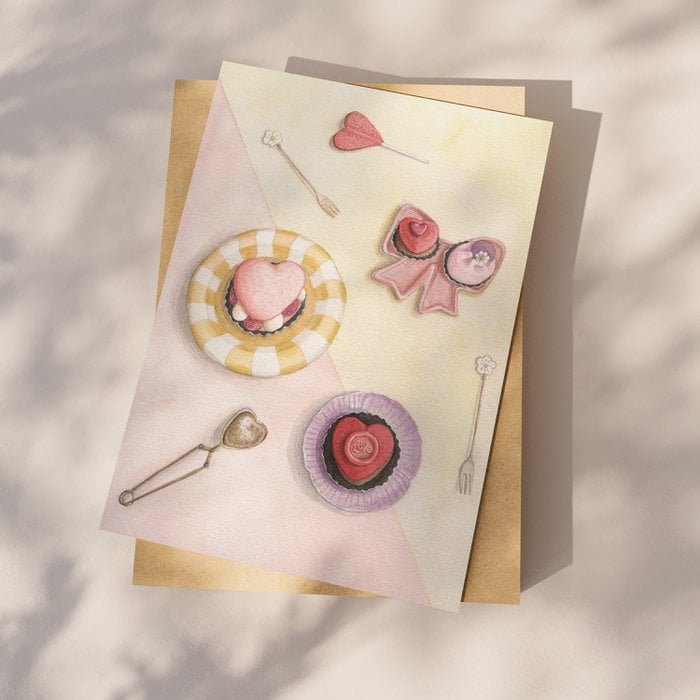 Wenskaart | Love patisserie