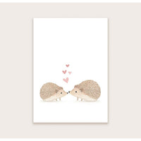 Wenskaart | Egeltjes