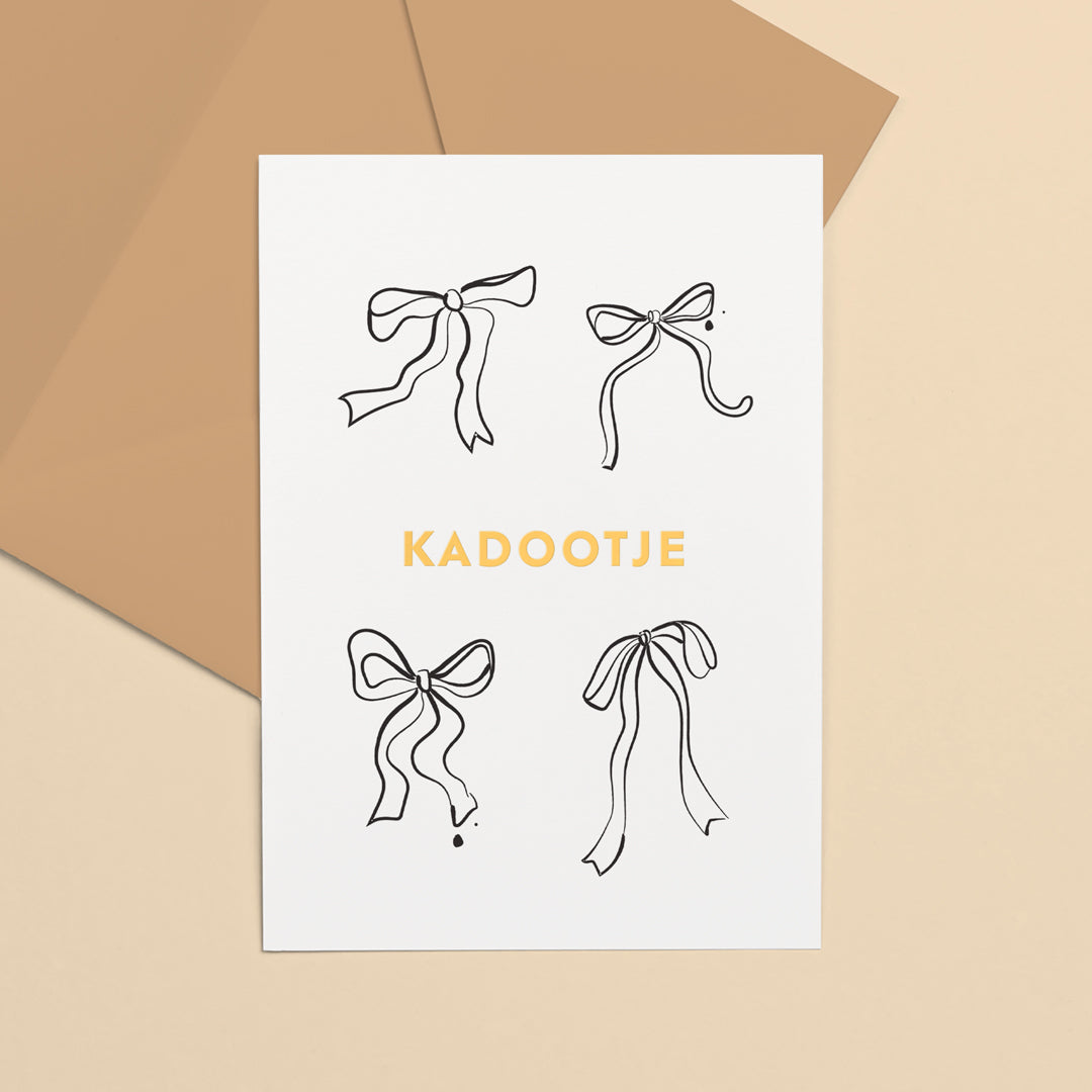 Enkele kaart | Kadootje