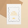 Enkele kaart | You feel like sunshine