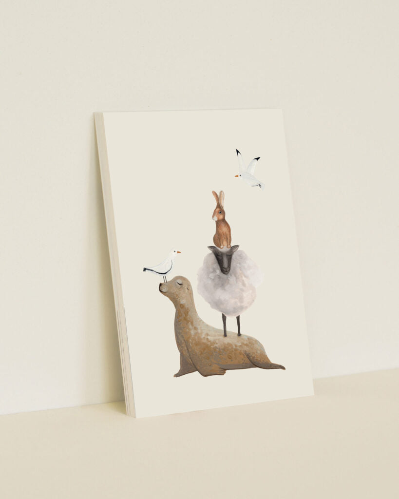 Wenskaart | Dieren | A6