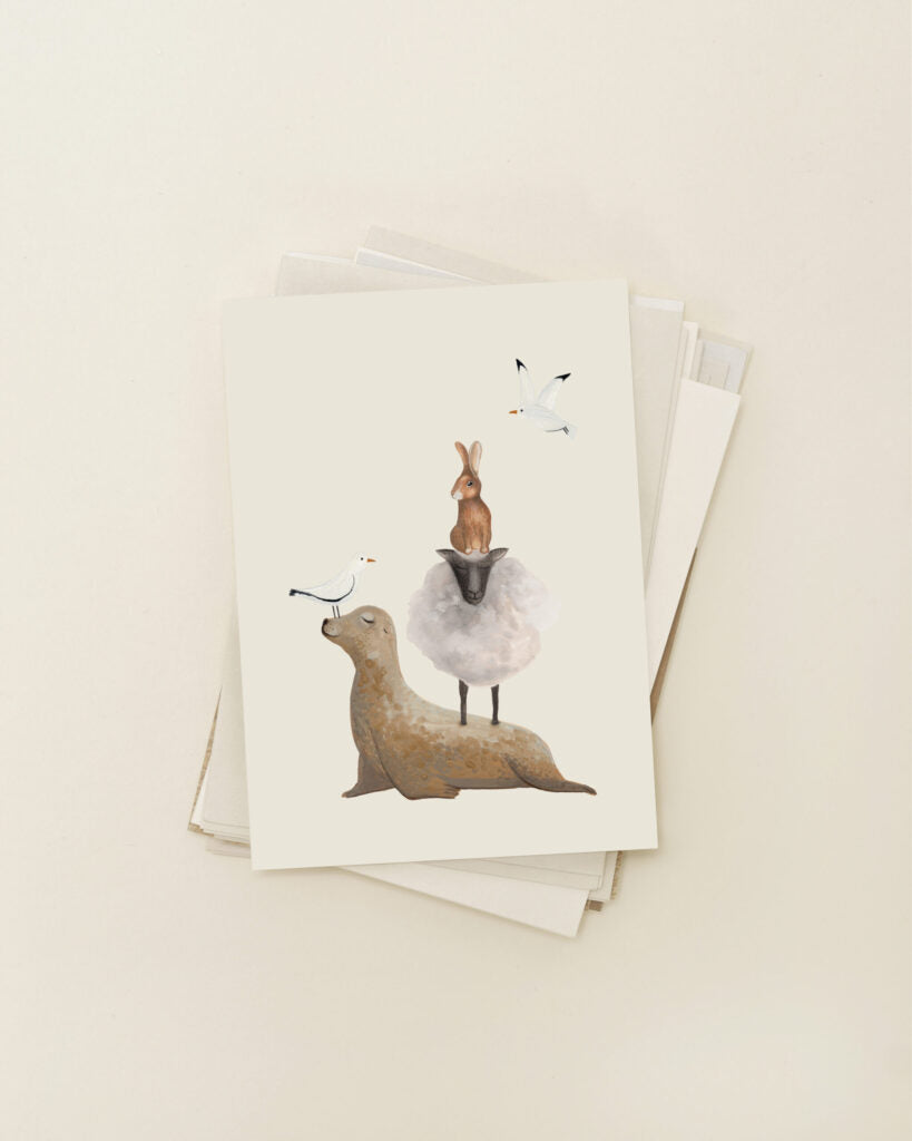 Wenskaart | Dieren | A6