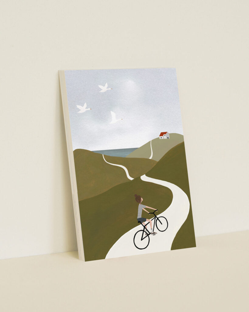 Wenskaart | Fietsen | A6