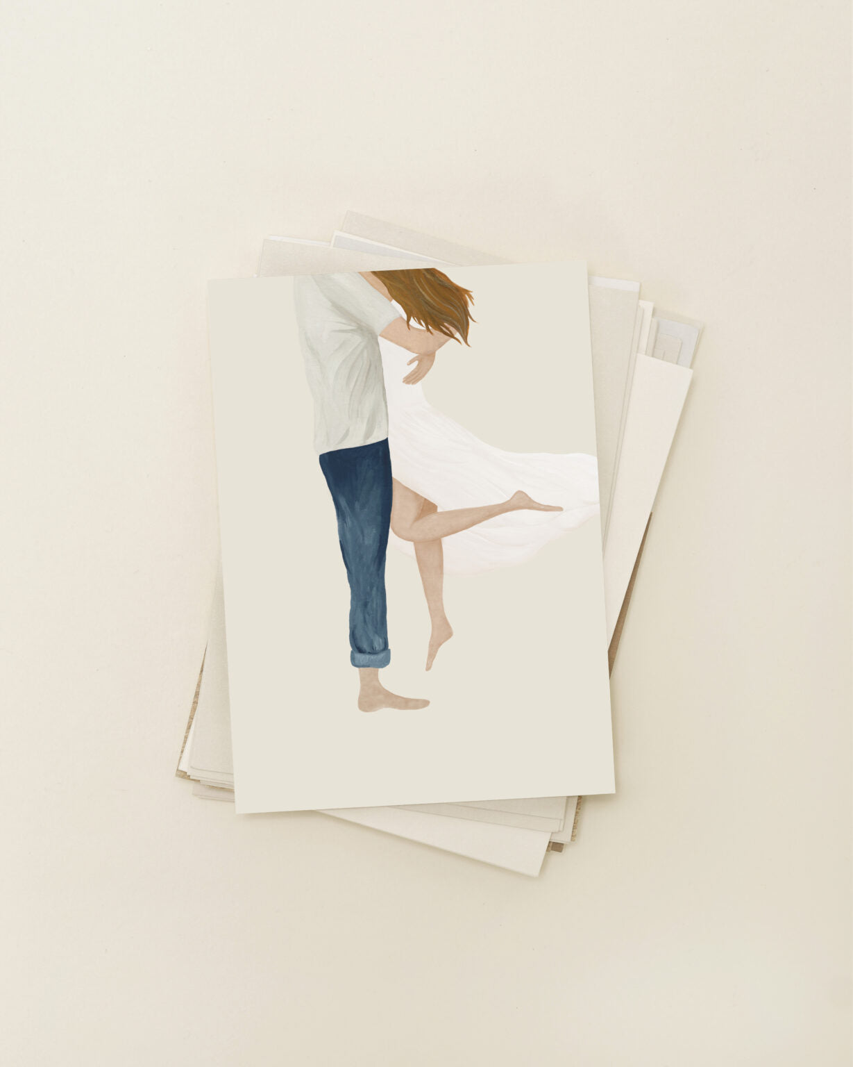 Enkele kaart met envelop | Houvast