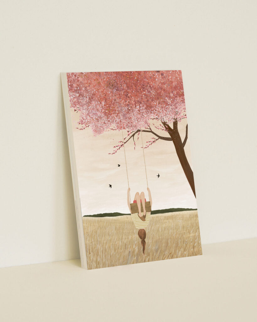 Wenskaart | Schommelboom | A5