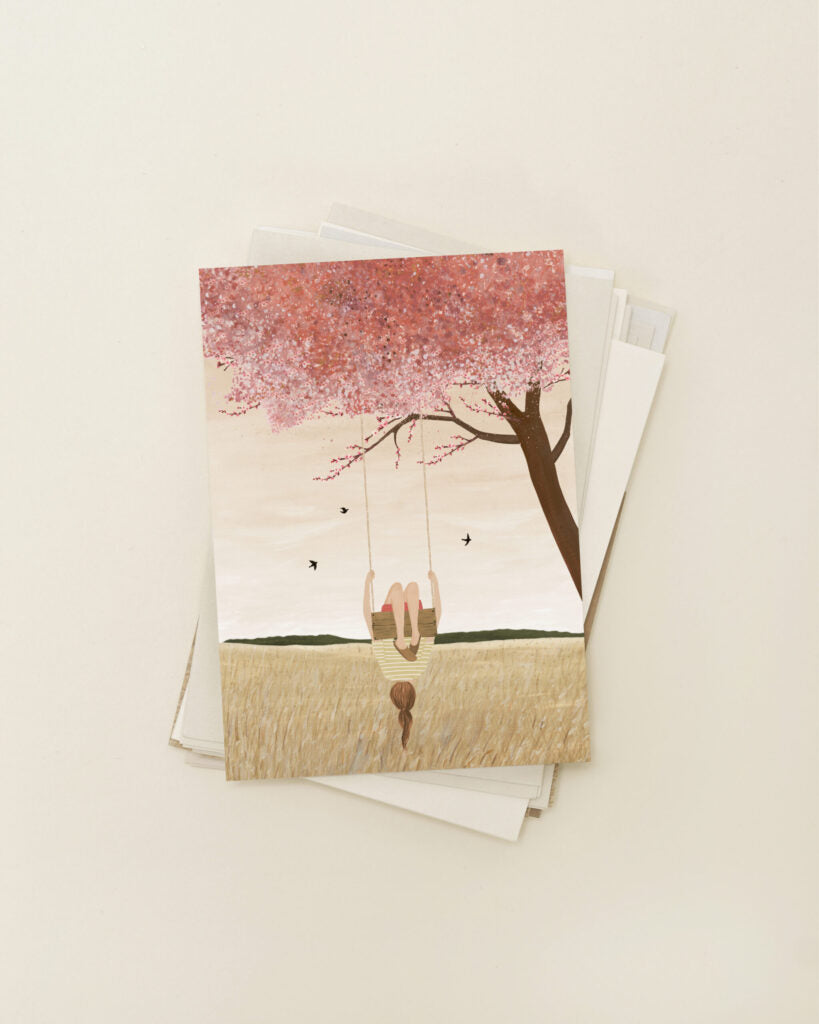 Wenskaart | Schommelboom | A5