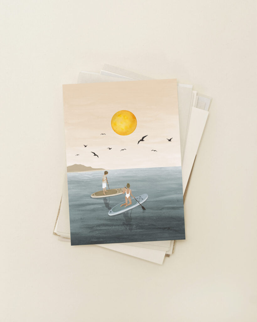 Wenskaart | Sunset suppers | A6
