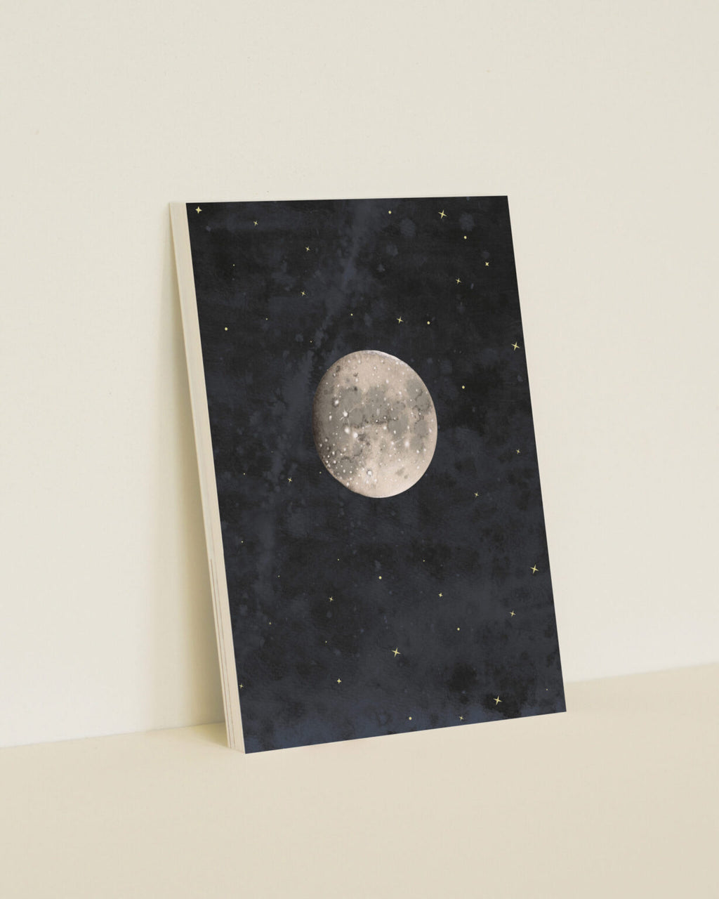 Enkele kaart met envelop | Volle maan