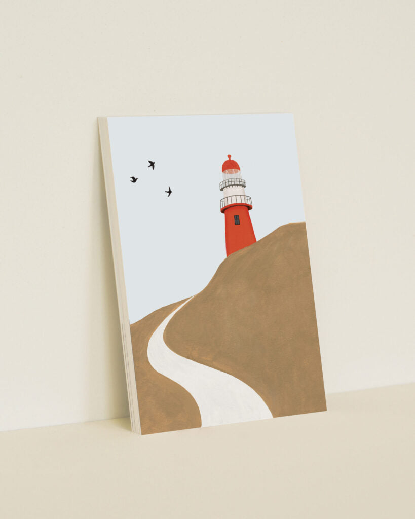 Wenskaart | Vuurtoren | A6