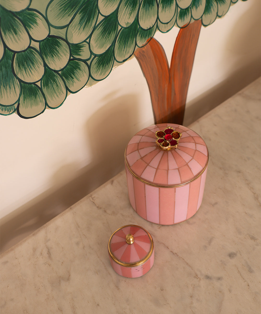 Opbergdoosje Bailey circus | Klein | Roze