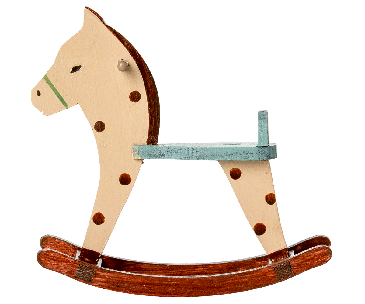 Maileg | Rocking horse | Mouse | Spotted