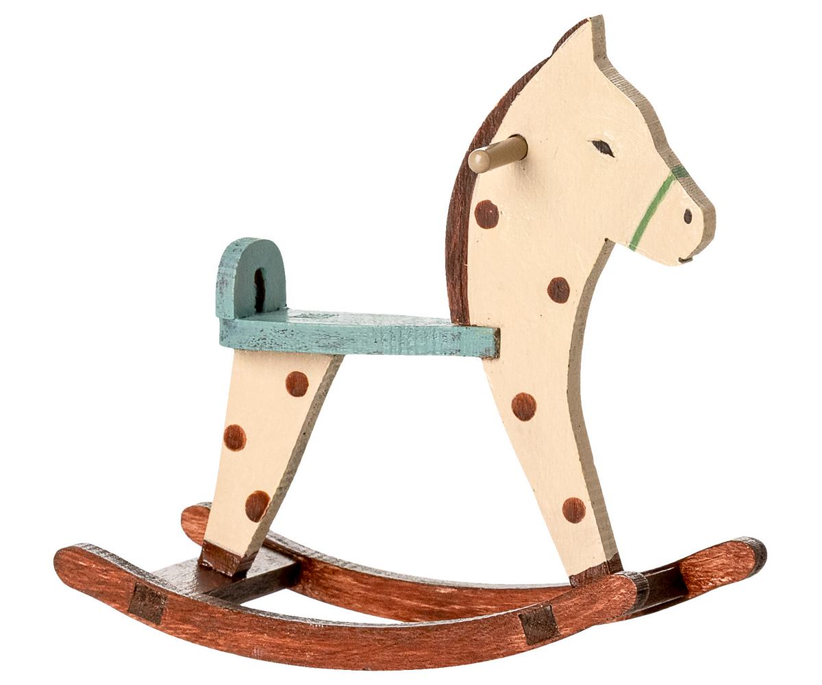 Maileg | Rocking horse | Mouse | Spotted
